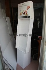 Cardboard Floor Display Stand