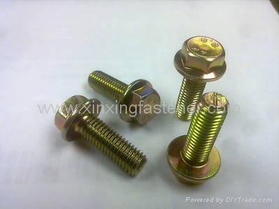 Hexagon bolts with flange  5
