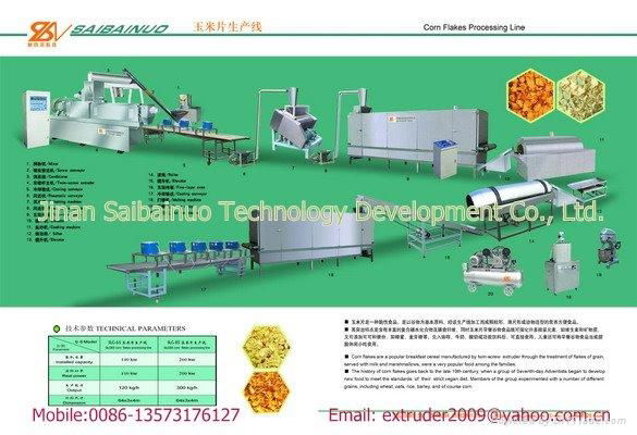 Corn Flakes Processing Line 