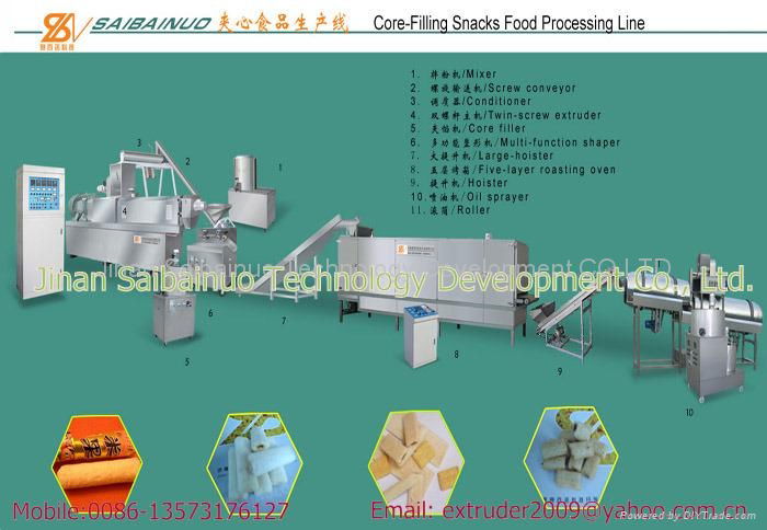 Core-filling Snack Food Processing Line  2