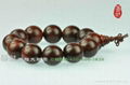 lobular red sandalwod prayer beads 1