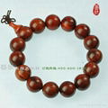 lobular red sandalwod prayer beads 1