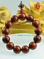 lobular red sandalwod prayer beads