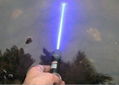  1000mw/1Watt Waterproof focusable blue laser pointer burning torch 3