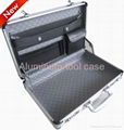 Aluminum computer case brief case