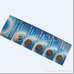 3V CR2016 Lithium Button Cell Battery