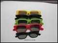 Circularly polarized 3D glasses 2