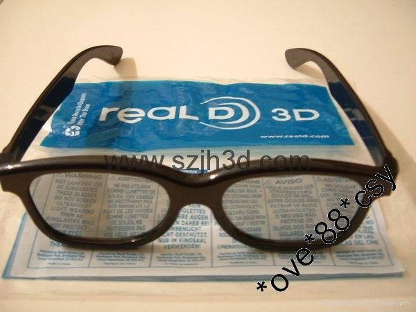 reald圆偏光3d眼镜       