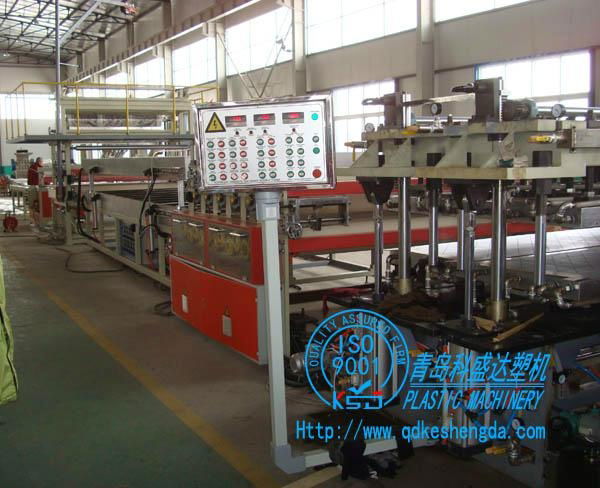 PP、PC Hollowness Grid Board Production Line/Sun Grid Board Exxtrusion Line