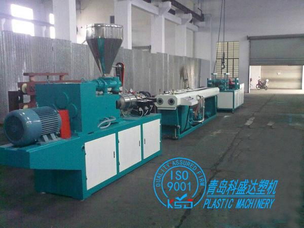 PVC Twin-pipe Extrusion Line/Twin-pipe Extrusion Line