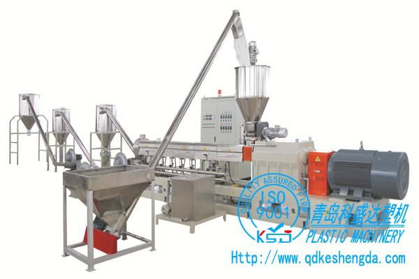 Plastic wood Granulation Production Line/ WPC Granulation Extrusion Line 2