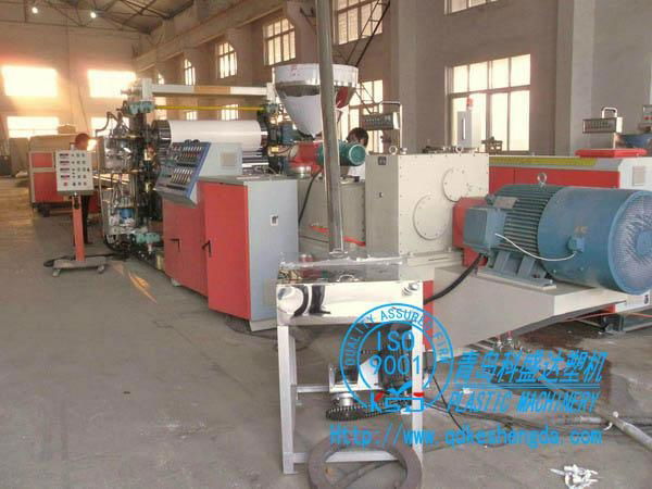 PVC transparent sheet production line/ PVC sheet production line 2