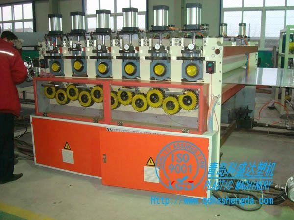  PP、PC Hollowness Grid Board Production Line/Sun Grid Board Exxtrusion Line 5