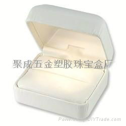 LED light jewelry boxes ring display box 3