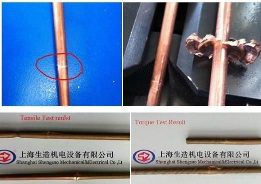 SZ-158 8.0mm copper rod hydraulic pressure cold welder  5