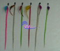 synthetic feather hair extension