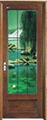 Aluminum bathroom door (Glass panel) 1