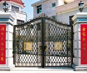 customzied wrought iron gate with high quality and pretty  competitive price 5