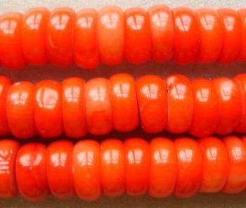red coral beads-disc beads-sea bamboo coral
