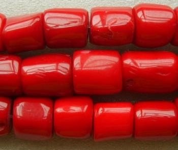 red coral beads-disc beads-sea bamboo coral 2