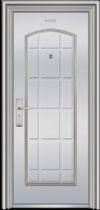 stainless steel door