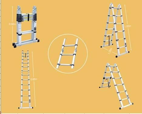 magic telescopic step ladder