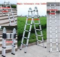 magic telescopic ladder EN131/GS 1