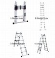 multi-purpose  telescopic step ladder EN131 1