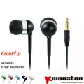 2013 New cheap metal earphone with mic 1