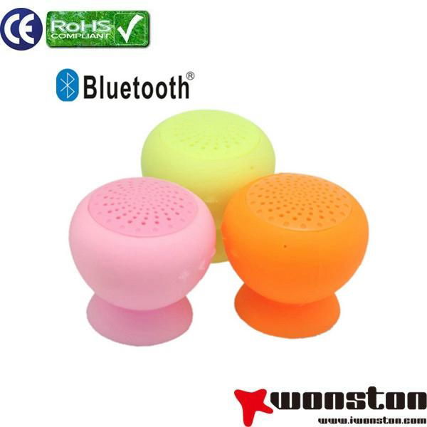 mini wireless Rechargeable  sucker bluetooth  speaker