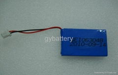 li-ion battery pack for GPS tracking device