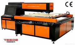 double heads flat die board laser cutter