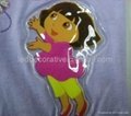 children T-shirt with led lighted cartoon patch 2
