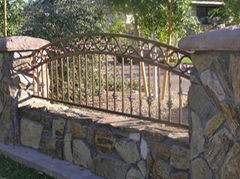 wrought iron fences