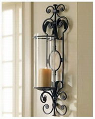 wrought iron candleholder