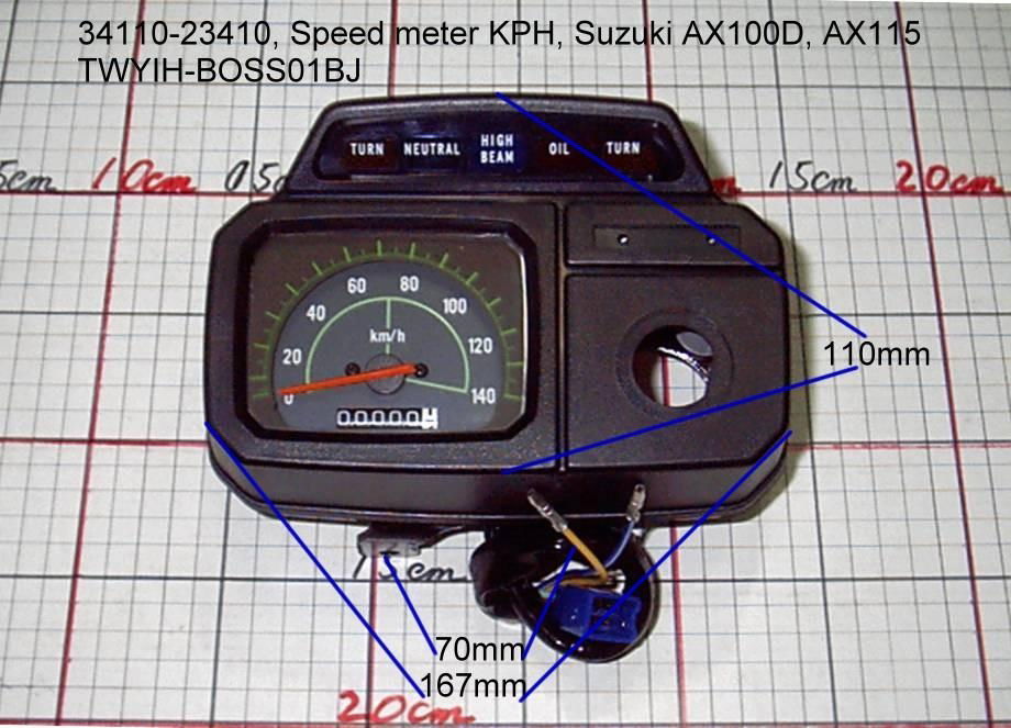 Speedometer Suzuki AX100. and others models...