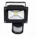 10W Sensor led flood light