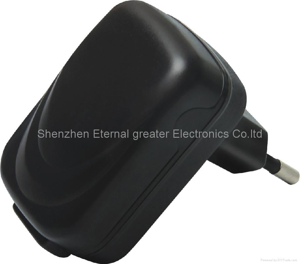 12v/1a ,5v/2a 12w power adapter supply with CE,UL 5