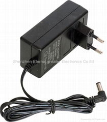 ac dc adapter supply 12V 1A with CE approval