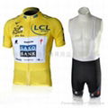 2011-new tour de france cycling SAXO BANK team jersey+bib shorts 