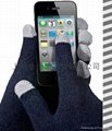 iphone touch screen gloves conductive gloves 