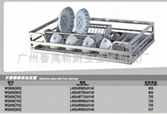 stainless steel basket with four side 