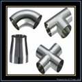 Butt Welded Stainless Steel Pipe Elbow Fitting 1