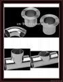 Stainless steel stub end fitting
