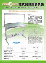 Garment Inspection Table