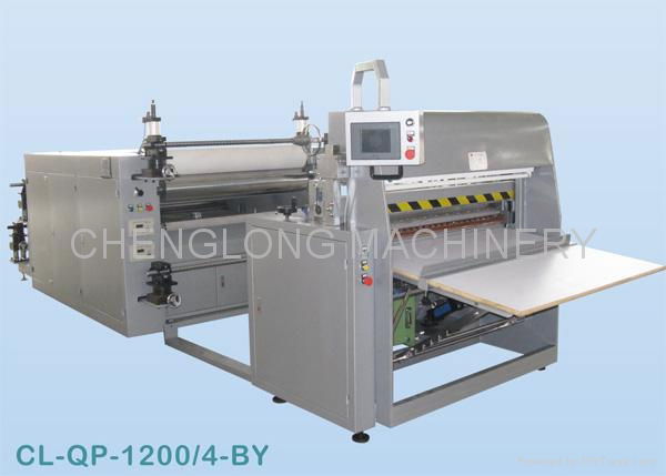 PVC/PET/APET/PP Film Levening and Slicing Machine 2