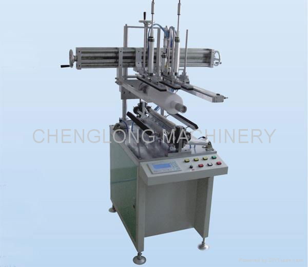 Plastic Cylindrical Box Gluing Side Machine