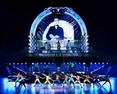 Colorful LED Display Curtain