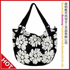 PU leather handbag