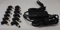 90W-Universal Car Charger adapter 8 tips Ultra Slim 2 in 1  4